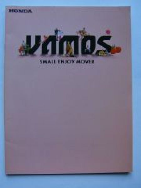 Honda Vamos Prospekt NEU Rarität