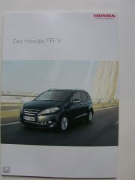 Honda FR-V Prospekt Dezember 2004 +Preisliste NEU