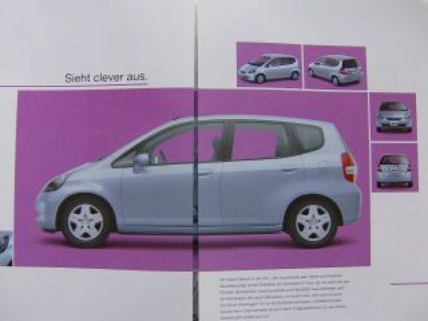 Honda Jazz Prospekt Vorabinformation NEU