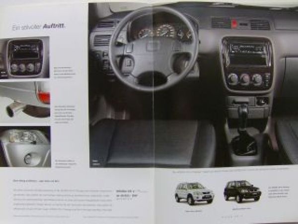 Honda CR-V Prestige Prospekt Februar 2001 NEU