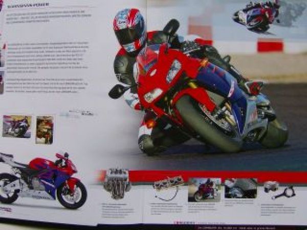 Honda CBR600 RR Prospekt Februar 2005