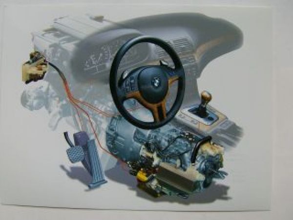 BMW 3er Reihe E46 SMG Getriebe Pressebild August 2001