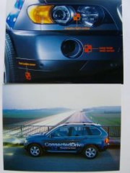 BMW X5 E53 Connected Drive Pressebilder September 2001 NEU