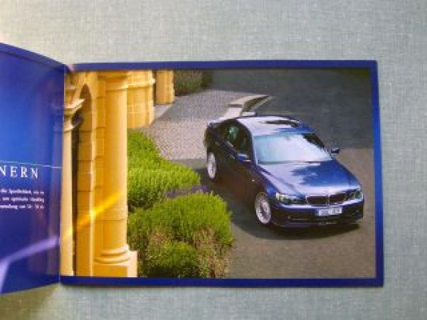 Alpina B7 E65 +Lang E66 Prospekt 2006 NEU