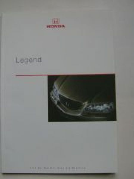 Honda Legend Prospekt Januar 1999