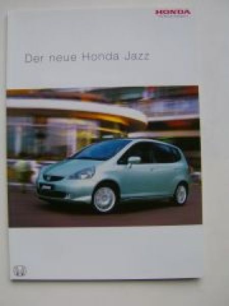 Honda Jazz Prospekt Oktober 2004 +Preisliste NEU