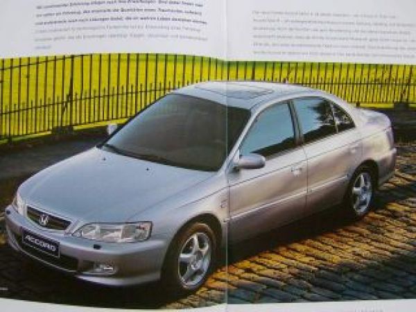 Honda Accord Prospekt Januar 2001