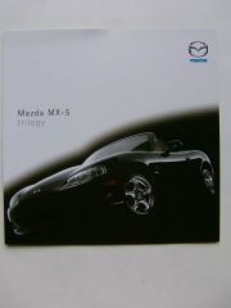 Mazda MX-5 trilogy Prospekt März 2003 NEU NB