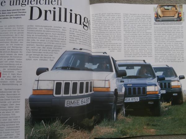 das neue automobil 2/1997 Audi A3 (8L) vs. Golf3 vs. 318tds compact E36/5,Lancer EvoIII,E420T,TechArt Porsche CT3