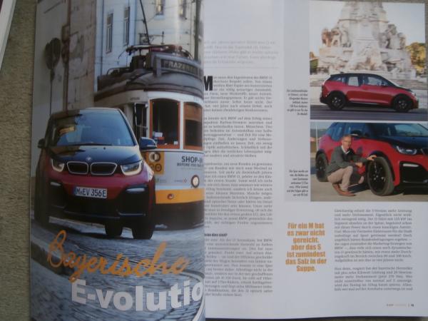 elektro auto mobil 1/2018 Volvo XC60 Twin Engine,Nissan Leaf 2.0,Jaguar i-Pace,BMW i3s,Tesla Roadster 2.0,