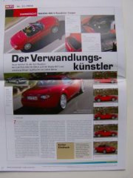 Mazda Pressespiegel MX-5 Roadster Coupe Dezember 2006 NEU