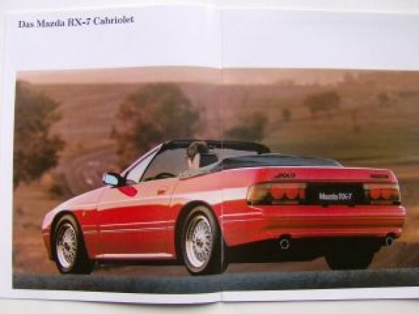 Mazda RX-7 Prospekt Januar 1991
