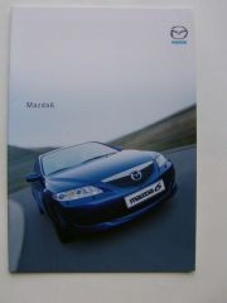 Mazda 6 Prospekt März 2003 NEU
