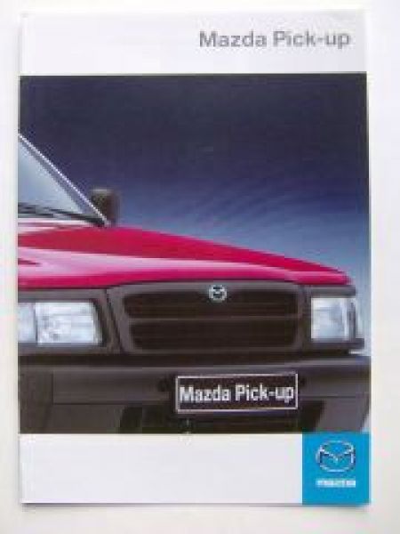 Mazda Pick-up Prospekt Dezember 1998