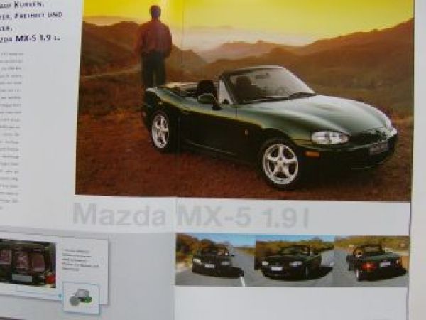 Mazda MX-5 Prospekt Februar 1999 NB