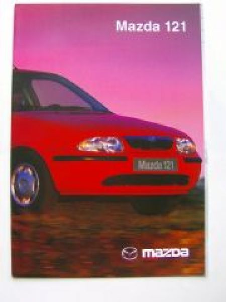 Mazda 121 Prospekt Februar 1998 NEU JASM JBSM
