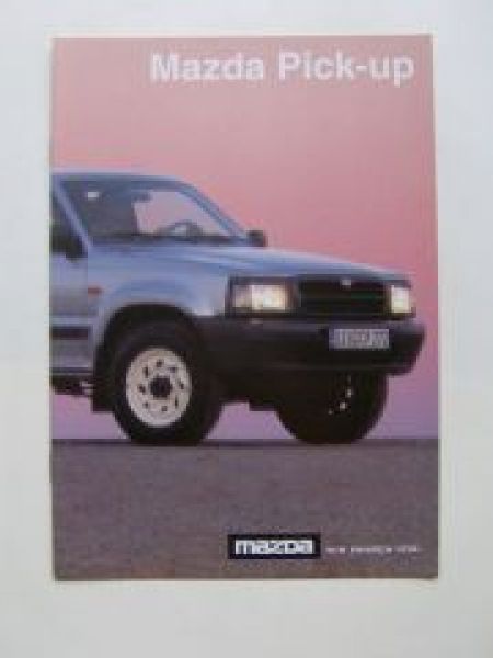 Mazda Pick-up Prospekt März 1997 NEU