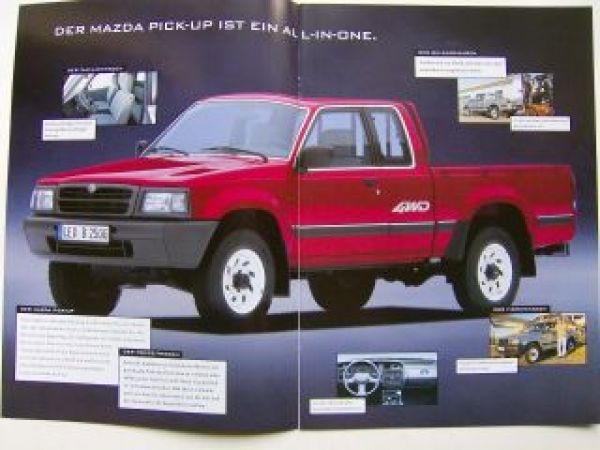 Mazda Pick-up Prospekt März 1997 NEU