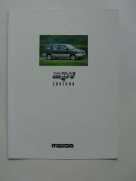 Mazda MPV Zubehör Prospekt August 1997 NEU