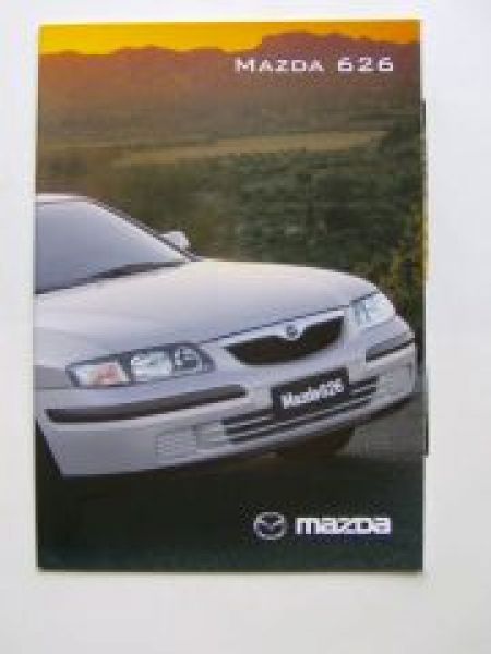Mazda 626 Prospekt August 1998 NEU