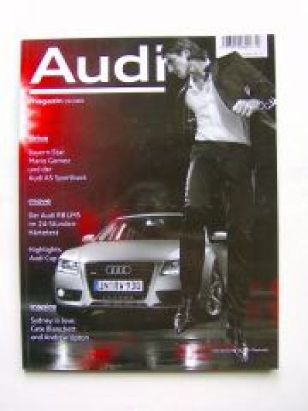 Audi magazin 3/2009 A5 Sportback, R8 LMS