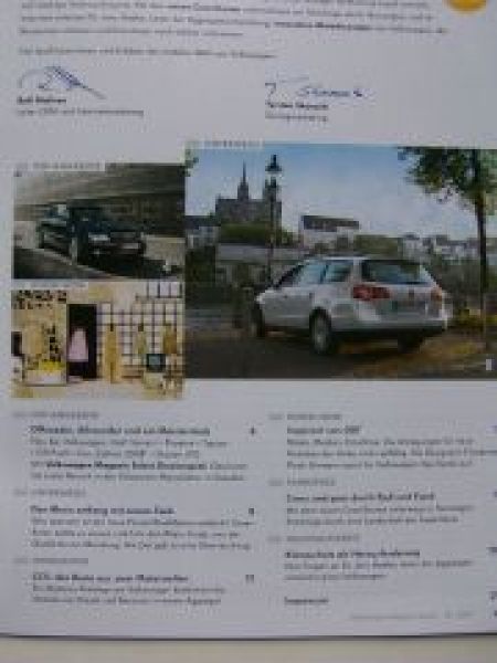 VW Magazin Select Phaeton, Passat BlueMotion, CrossTouran