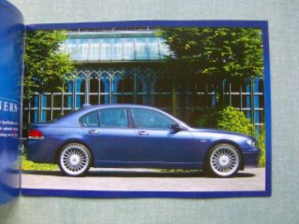 Alpina B7 E65 E66 Prospekt 2007 NEU