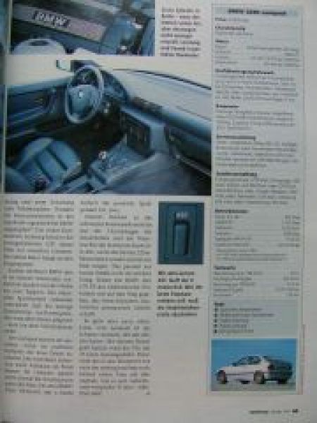 Auto Forum 10/1997 BMW Individual, 323ti E46, V70 R AWD