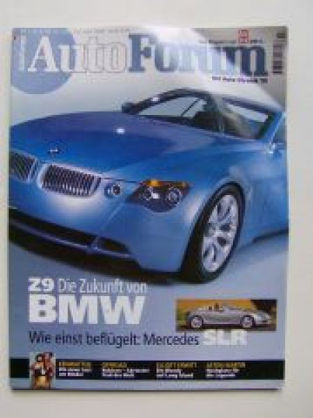 Auto Forum 3/1999 BMW Z9, 320d Touring E46, VW Lupo 3L TDI