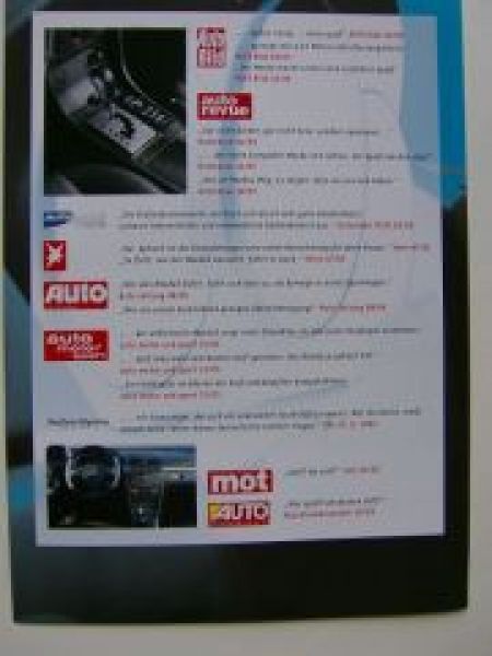 Mazda 3 Pressespiegel Prospektblatt 2003 NEU BK