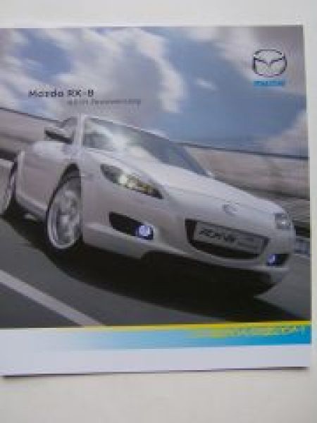 Mazda RX-8 40th Anniversary Prospekt September 2007