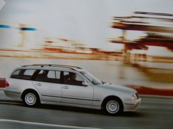 Mercedes Benz Poster E-Klasse T-Modell W210