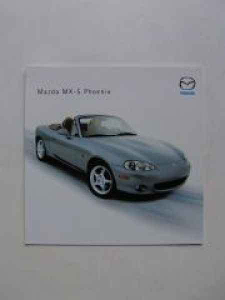 Mazda MX-5 Phoenix Prospekt Januar 2002