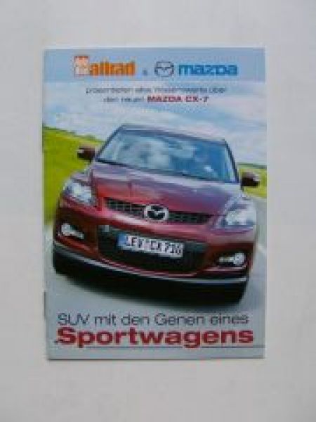 Auto Bild allrad & Mazda CX-7 Sonderdruck A6 Format