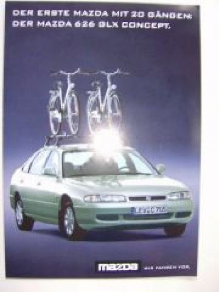 Mazda 626 GLX Concept Prospekt Januar 1997