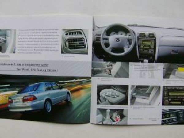 Mazda 626 Touring Edition Prospekt April 2001 Rarität