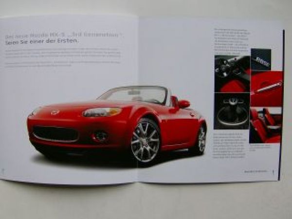 Mazda MX-5 3rd Generation Prospekt +Preise August 2005