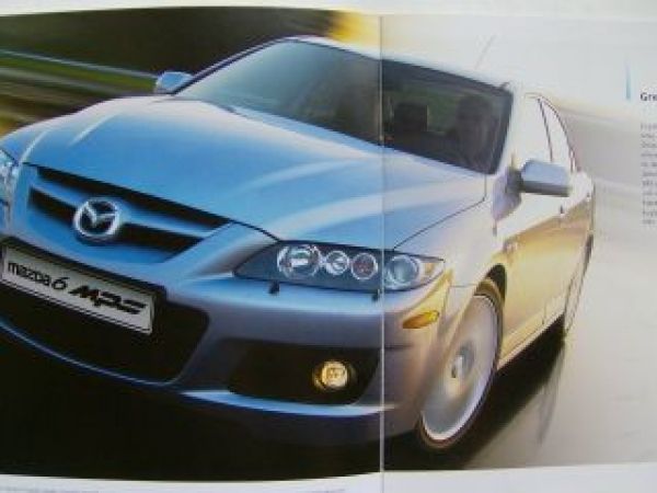 Mazda 6 MPS Prospekt September 2005 NEU