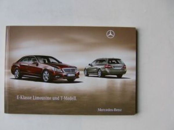 Mercedes Benz E-Klasse BR212 Limousine T-Modell November 2009