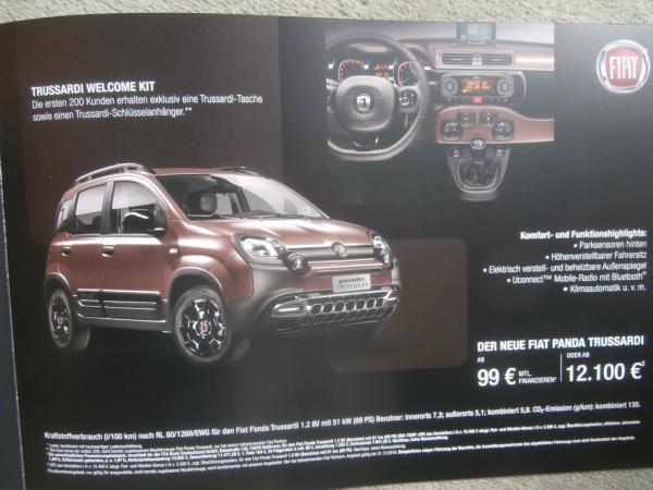 Fiat Panda Trussardi 1.2 8V TwinAir Turbo 51kw/69ps Katalog im September 2019