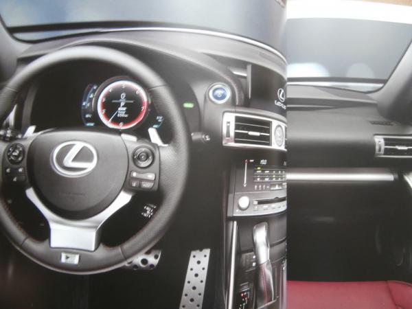 Lexus IS (XE3) 200h 300h F Sport +Executive Line Luxury Line Prospekt Januar 2016 +Preisliste
