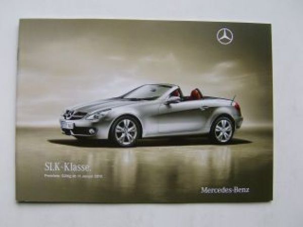 Mercedes Benz Preisliste SLK-Klasse BR171 Januar 2010