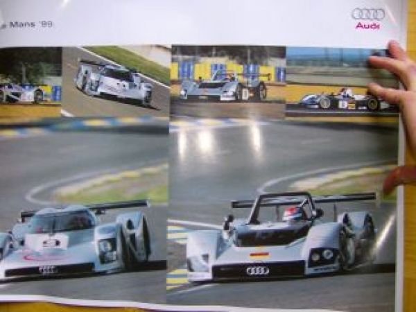Audi Le Mans Poster 1999 Rennwagen