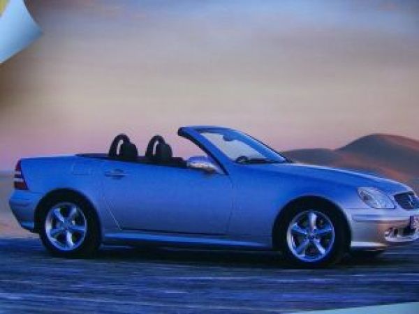 Mercedes Benz SLK-Klasse Roadster R170 Original Poster