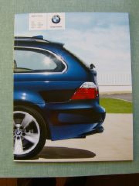 BMW Prospekt 5er Touring E61 520i-550i+520d-535d+xDrive 2008