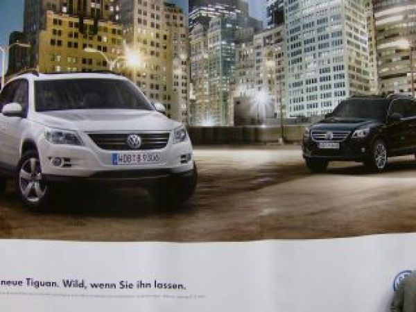 VW Tiguan Poster Original