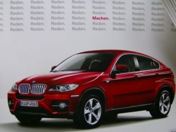 BMW X6 E71 Original Poster NEU