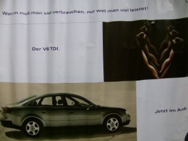 Audi A6 V6 TDI Original Poster