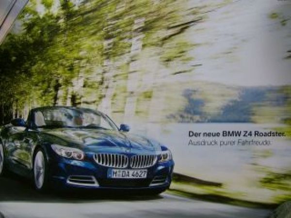 BMW Z4 Roadster E89 Poster NEU