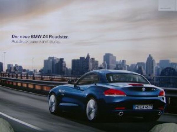 BMW Z4 Roadster E89 Poster NEU